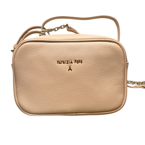 Patrizia PepeBEIGE LEATHER HANDBAG